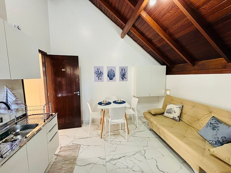 Canasvieiras - Apto 1 quarto (305) - 700m da praia