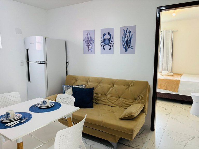 Canasvieiras - Apto 1 quarto (205) - 700m da praia