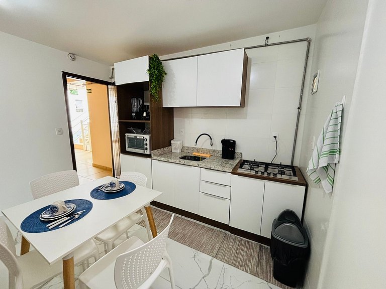 Canasvieiras - Apto 1 quarto (205) - 700m da praia