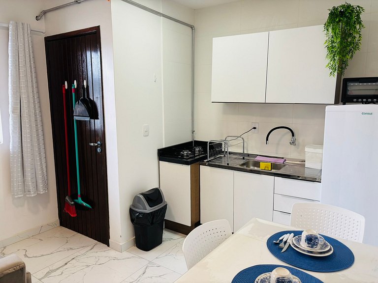 Canasvieiras - Apto 1 quarto (106) - 700m da praia