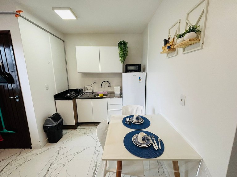 Canasvieiras - Apto 1 quarto (106) - 700m da praia