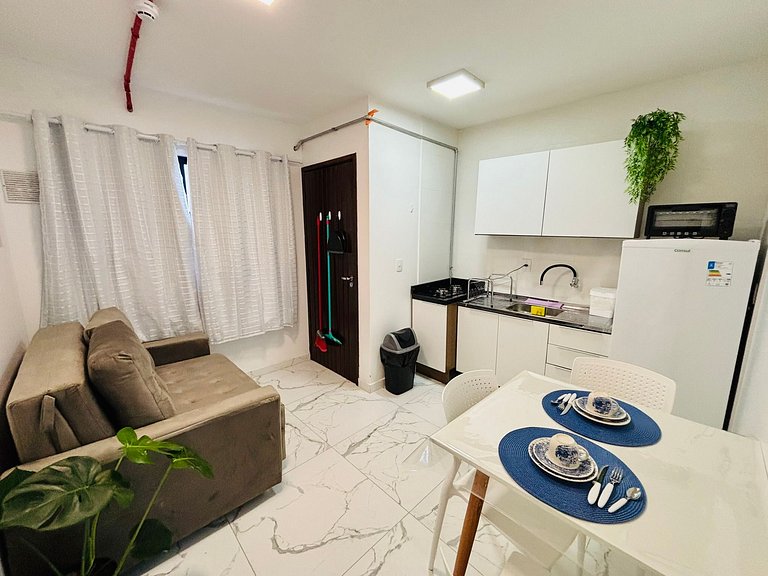 Canasvieiras - Apto 1 quarto (106) - 700m da praia