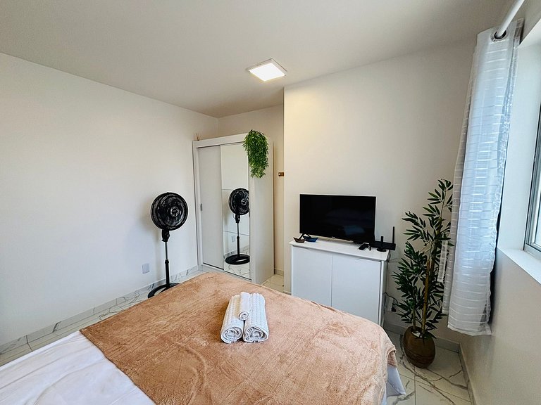 Canasvieiras - Apto 1 quarto (106) - 700m da praia