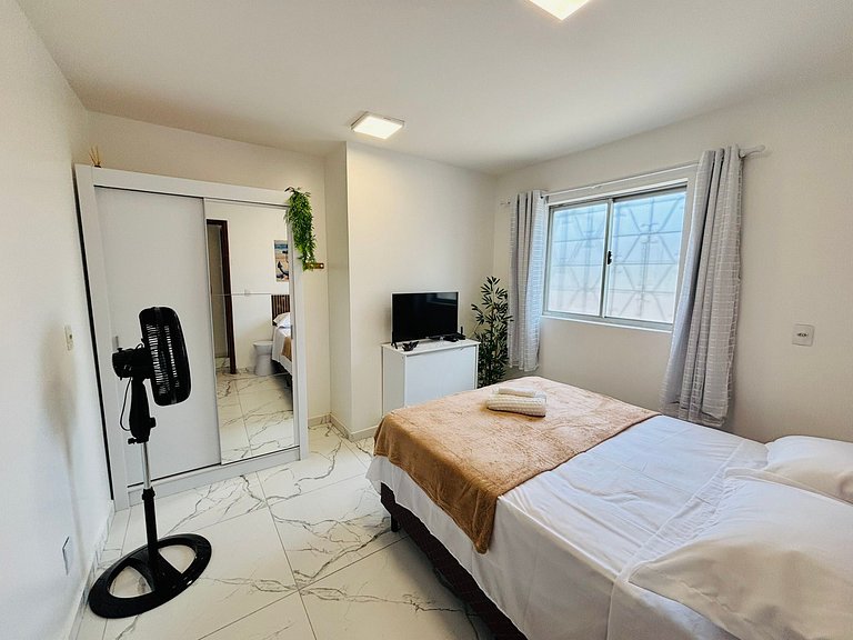 Canasvieiras - Apto 1 quarto (106) - 700m da praia