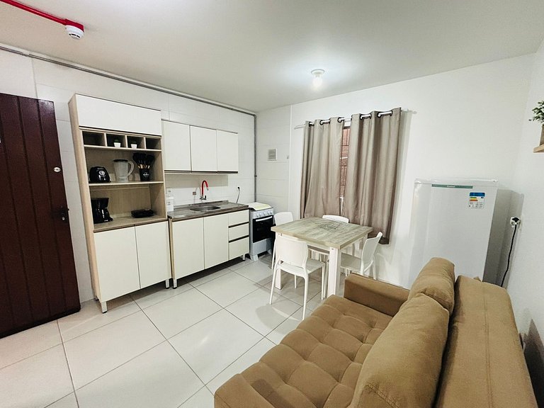 Canasvieiras - Apto 1 quarto (105) - 700m da praia