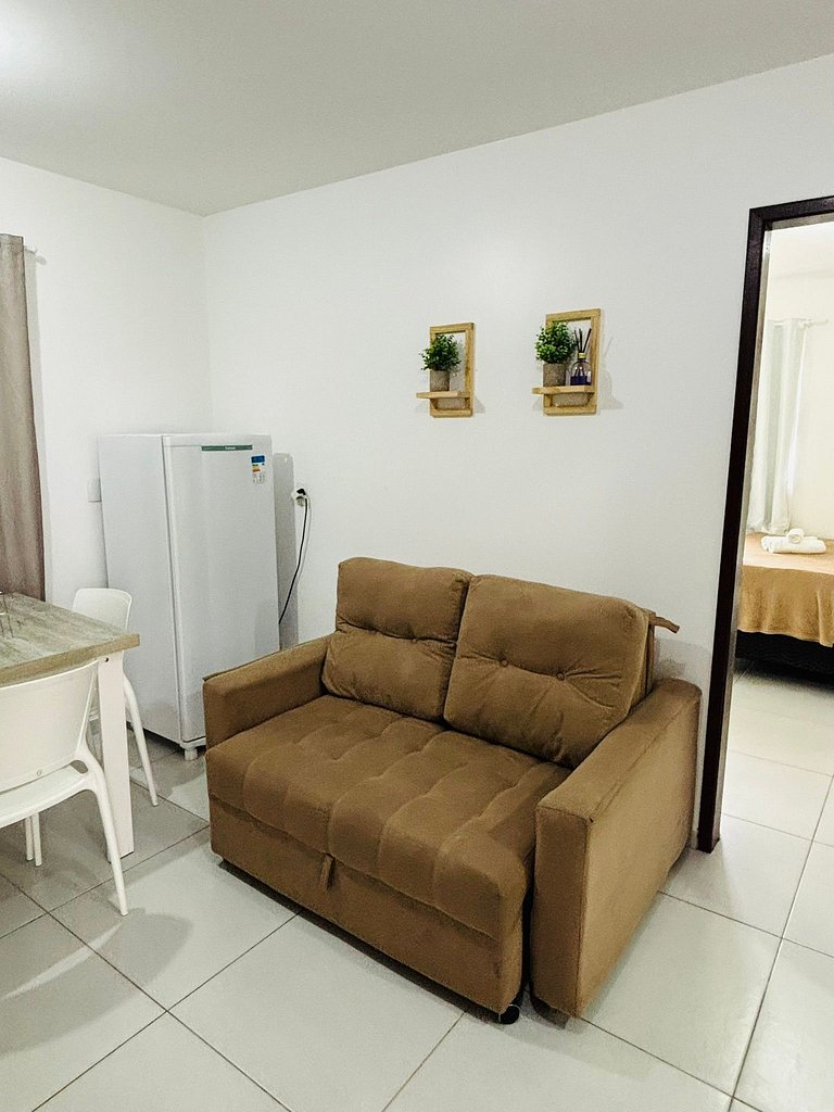 Canasvieiras - Apto 1 quarto (105) - 700m da praia