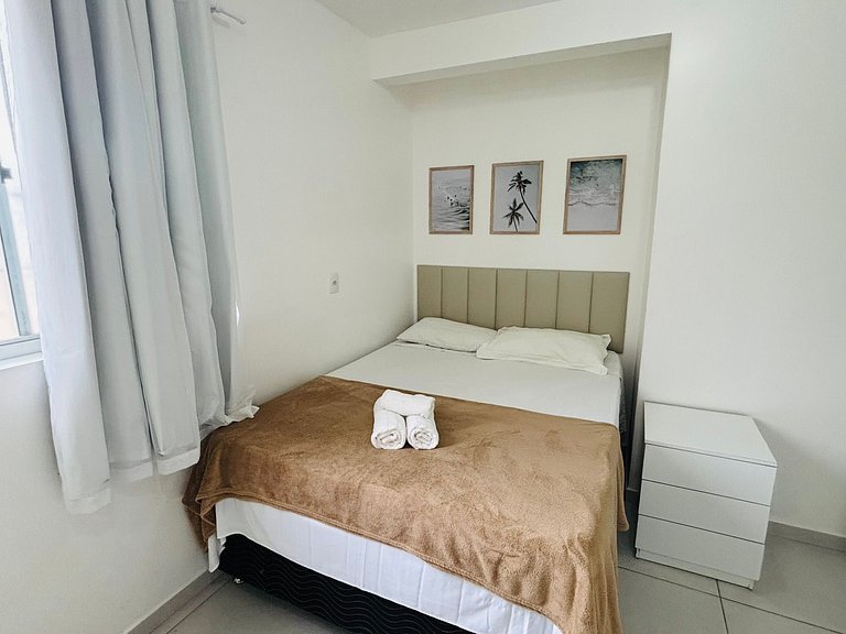 Canasvieiras - Apto 1 quarto (105) - 700m da praia