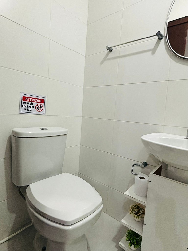 Canasvieiras - Apto 1 quarto (105) - 700m da praia