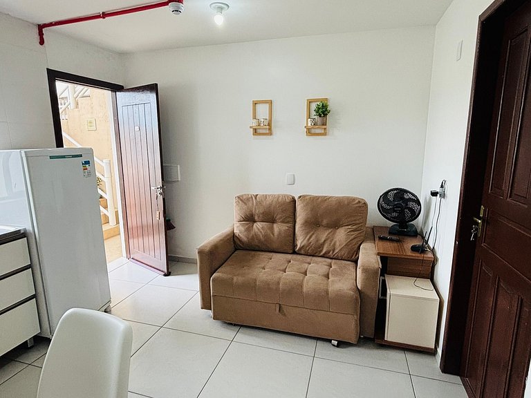 Canasvieiras - Apto 1 quarto (107) - 700m da praia