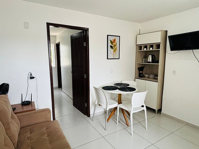 Canasvieiras - Apto 1 quarto (107) - 700m da praia