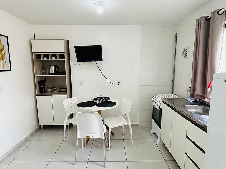 Canasvieiras - Apto 1 quarto (107) - 700m da praia