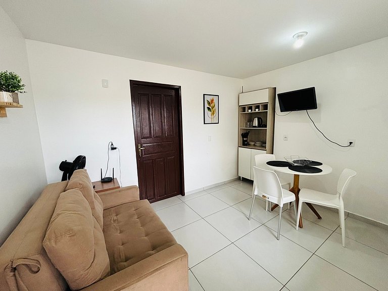 Canasvieiras - Apto 1 quarto (107) - 700m da praia