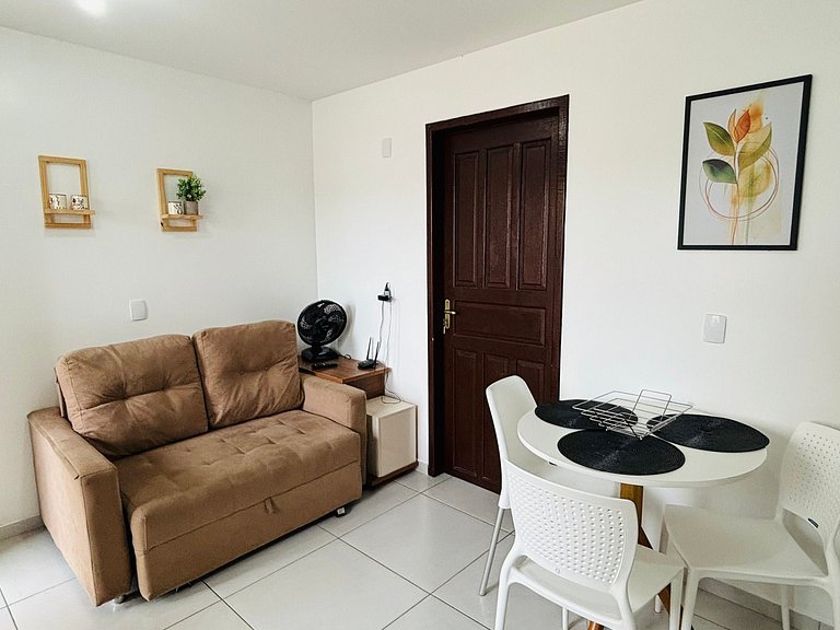 Canasvieiras - Apto 1 quarto (107) - 700m da praia