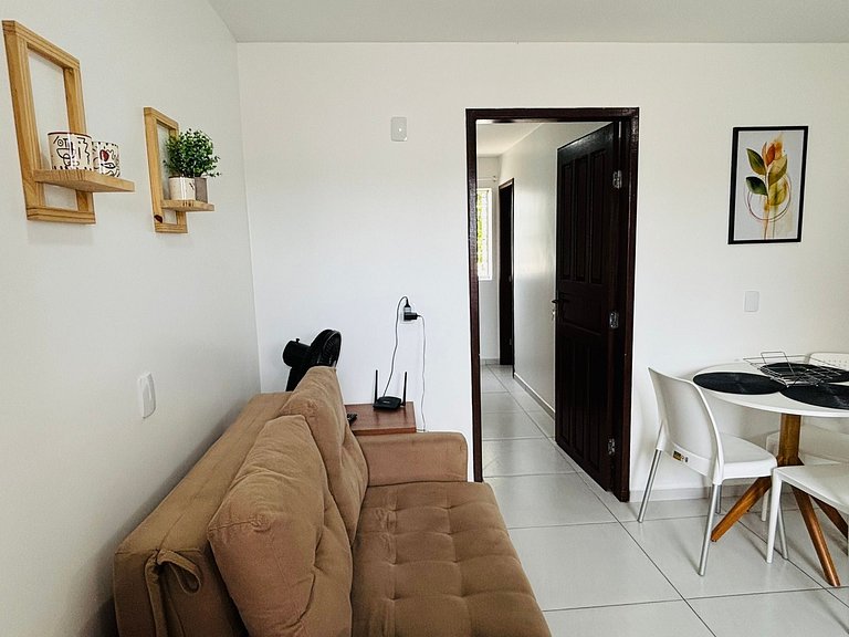 Canasvieiras - Apto 1 quarto (107) - 700m da praia