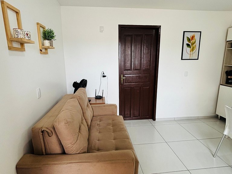 Canasvieiras - Apto 1 quarto (107) - 700m da praia