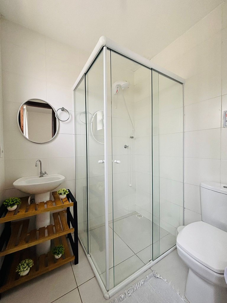 Canasvieiras - Apto 1 quarto (107) - 700m da praia