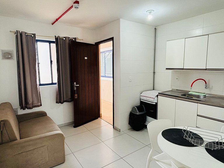 Canasvieiras - Apto 1 quarto (206) - 700m da praia