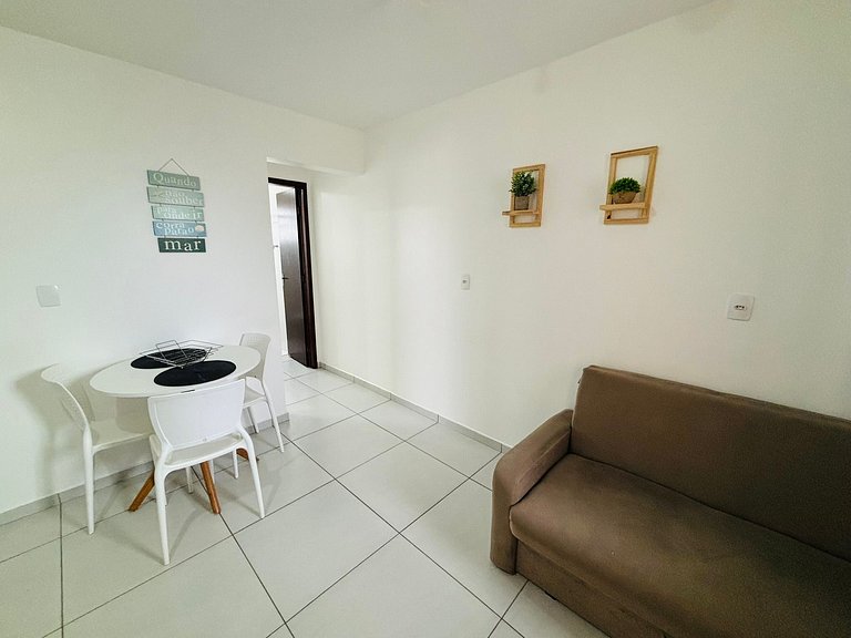 Canasvieiras - Apto 1 quarto (206) - 700m da praia