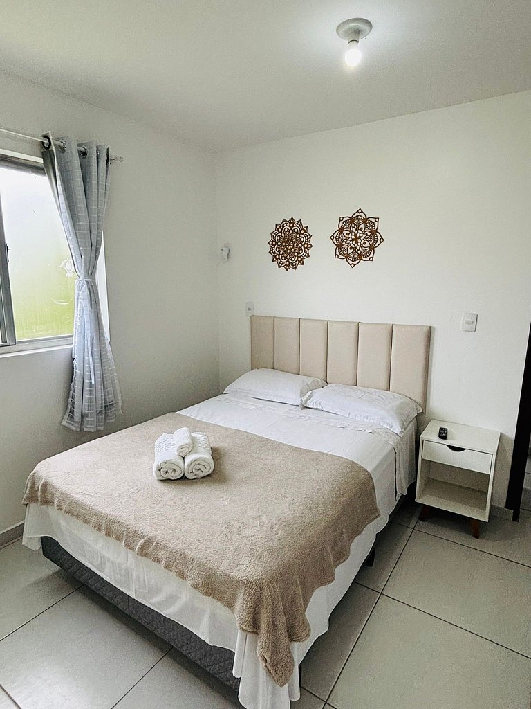 Canasvieiras - Apto 1 quarto (206) - 700m da praia