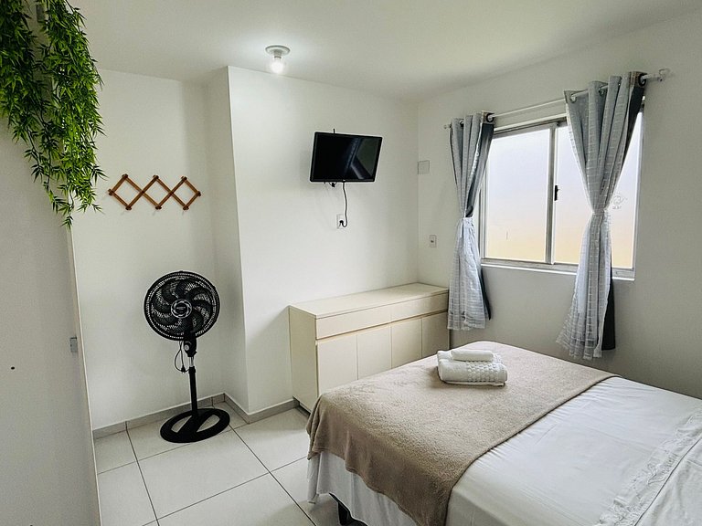 Canasvieiras - Apto 1 quarto (206) - 700m da praia