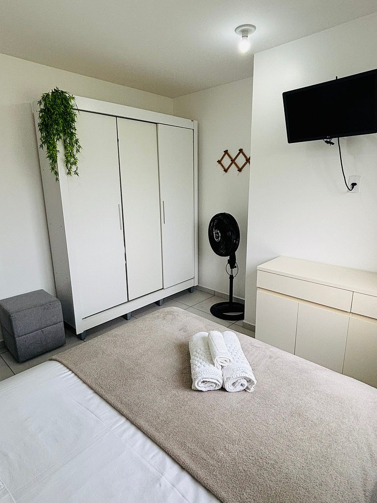 Canasvieiras - Apto 1 quarto (206) - 700m da praia