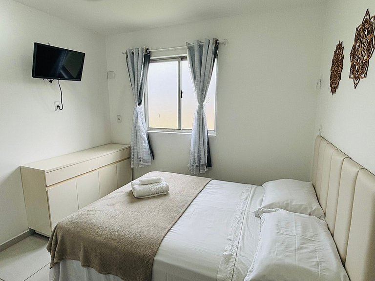 Canasvieiras - Apto 1 quarto (206) - 700m da praia