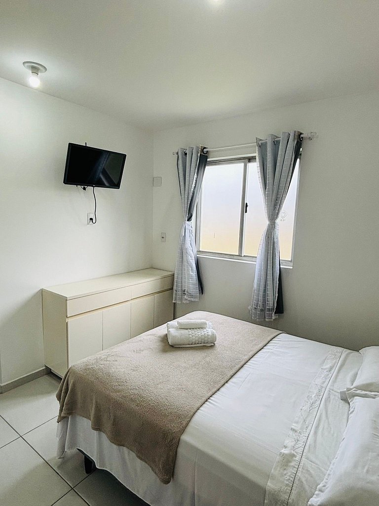 Canasvieiras - Apto 1 quarto (206) - 700m da praia