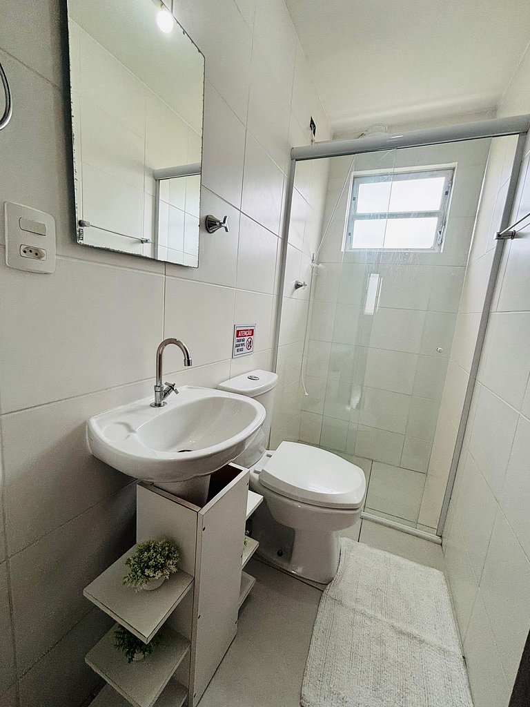 Canasvieiras - Apto 1 quarto (206) - 700m da praia