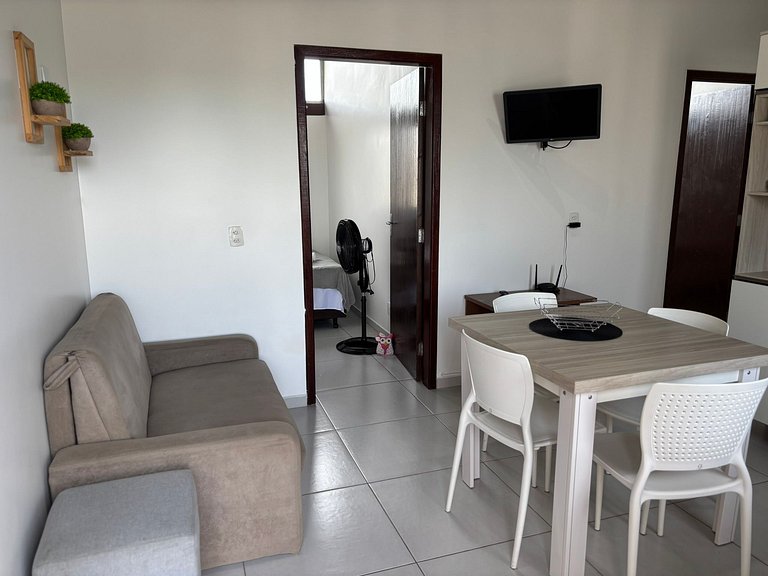 Canasvieiras - Apto 2 quartos (307) - 700m da praia