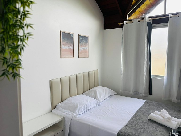 Canasvieiras - Apto 2 quartos (307) - 700m da praia