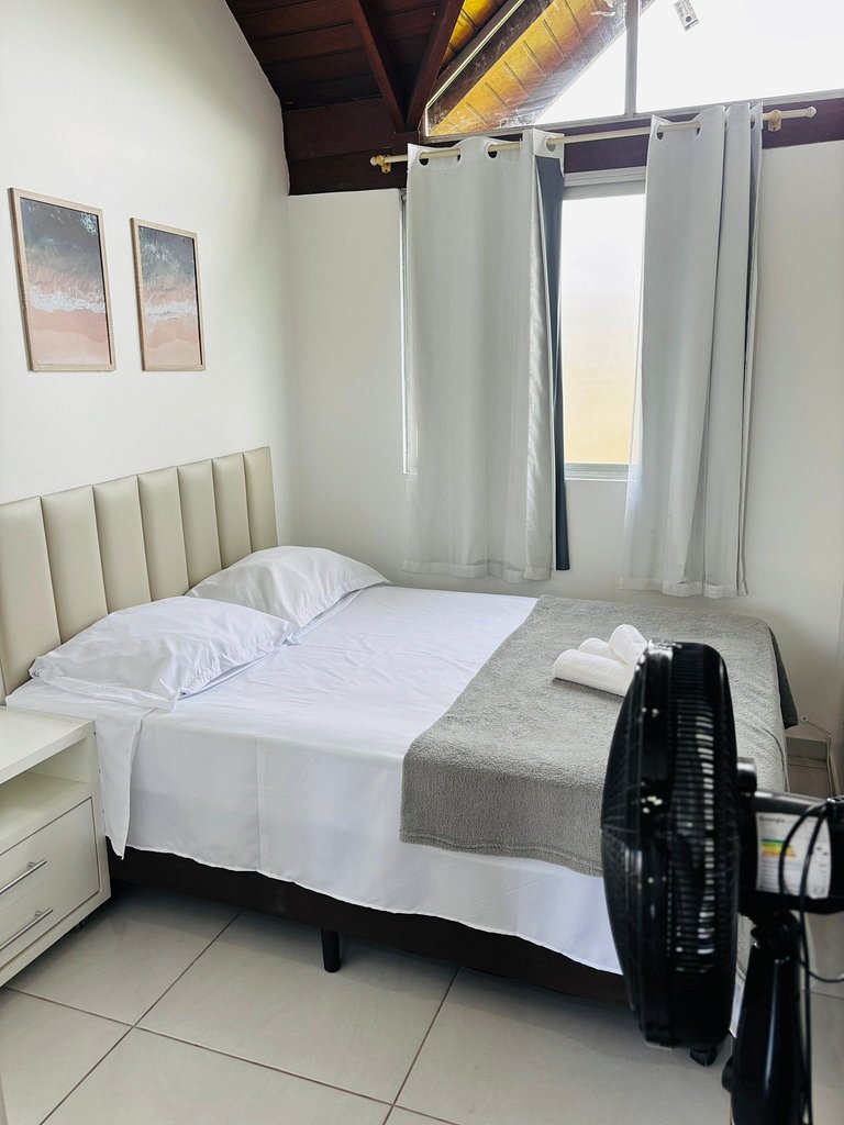 Canasvieiras - Apto 2 quartos (307) - 700m da praia