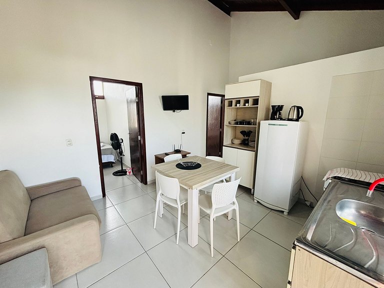 Canasvieiras - Apto 2 quartos (307) - 700m da praia