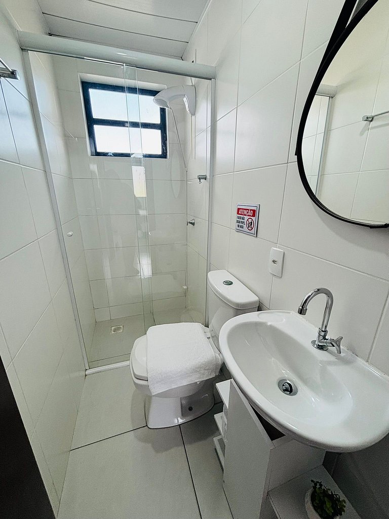 Canasvieiras - Apto 2 quartos (307) - 700m da praia